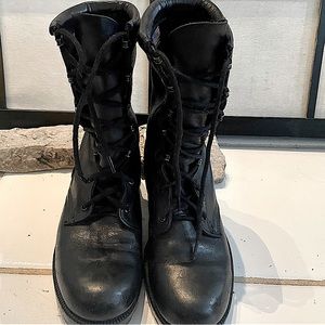 ALTAMA LEATHER COMBAT BOOTS